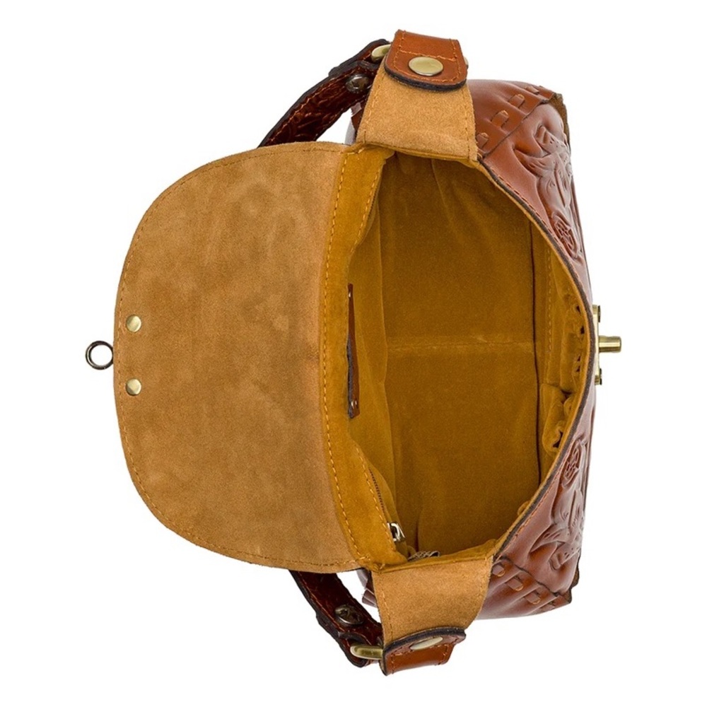 Patricia Nash Micaela Baguette | Equestrian Chic Academia Cottagecore Romantic - Picture 8 of 16